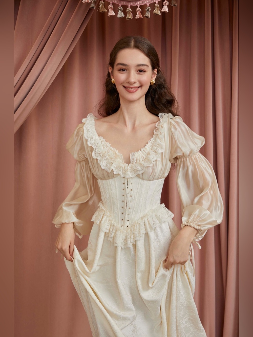 Lacemade Psyche Corset Dress NWT - Picture 6 of 12